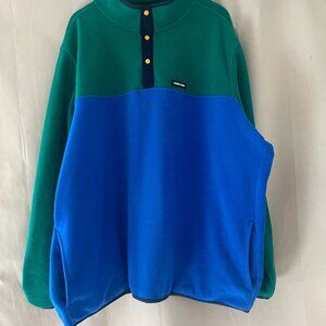 Lands End | Quarter Fleece Snapneck Pullover | 4XLT